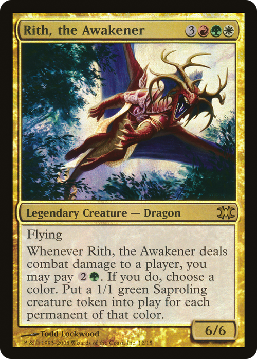 Rith, the Awakener (DRB-012) - From the Vault: Dragons Foil