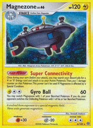 Magnezone (6)/100  - Reverse Holofoil Stormfront - Holo Rare