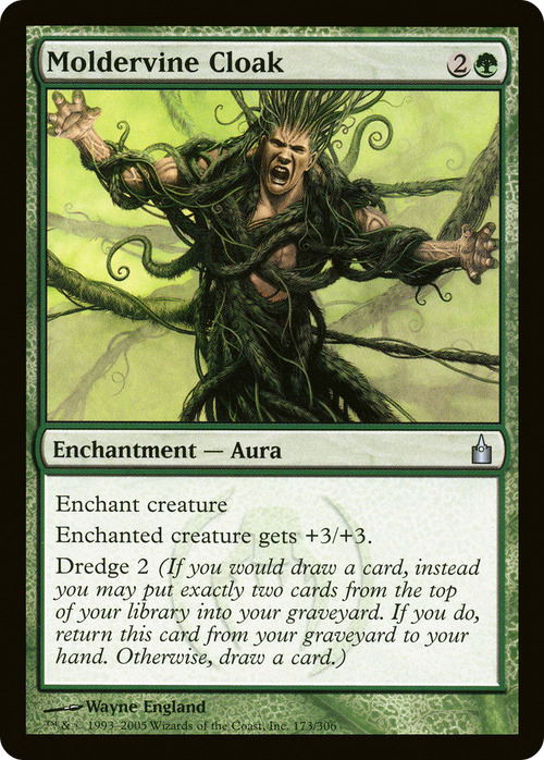 Moldervine Cloak (RAV-173) - Ravnica: City of Guilds Foil