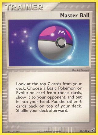 Master Ball/107  Deoxys - Uncommon