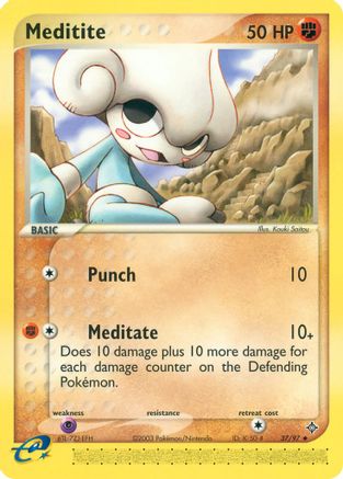 Meditite/97  Dragon - Uncommon