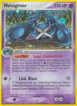 Metagross/107  - Reverse Holofoil Deoxys - Holo Rare
