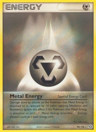 Metal Energy (Special)/106  - Reverse Holofoil Emerald - Rare