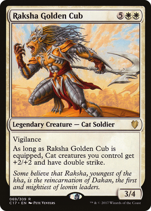 Raksha Golden Cub (C17-069) - Commander 2017