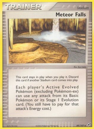 Meteor Falls/107  Deoxys - Uncommon