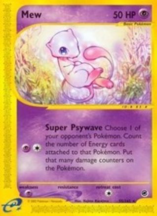Mew (55)/165  Expedition - Rare