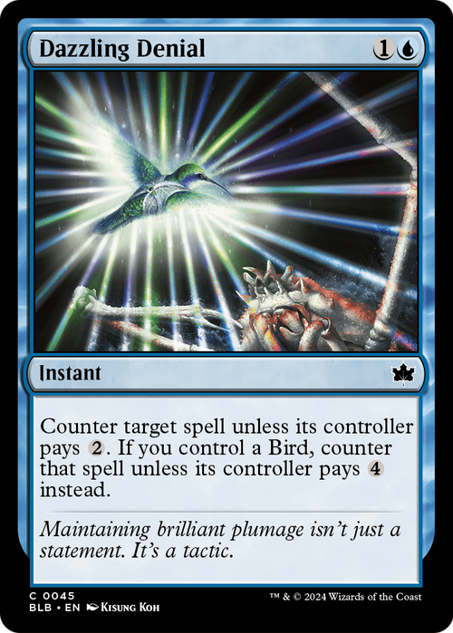 Dazzling Denial (BLB-045) - Bloomburrow