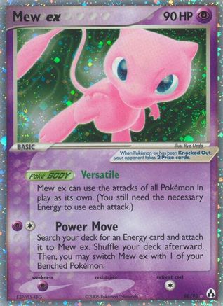 Mew ex/92  - Holofoil Legend Maker - Ultra Rare