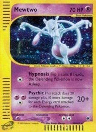 Mewtwo (20)/165  - Reverse Holofoil Expedition - Holo Rare