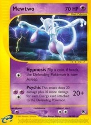 Mewtwo (56)/165  - Reverse Holofoil Expedition - Rare