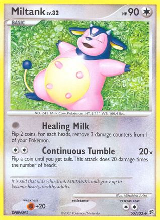 Miltank 055/132  Secret Wonders - Uncommon