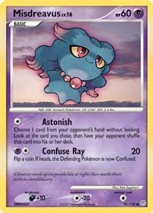 Misdreavus/130  Diamond and Pearl - Common