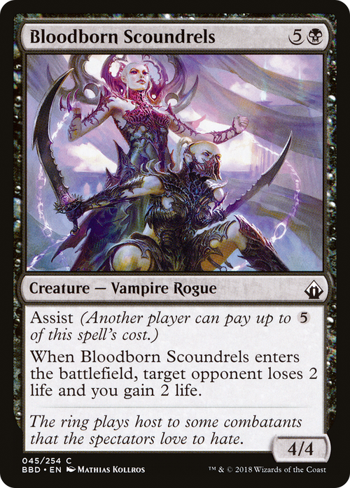 Bloodborn Scoundrels (BBD-045) - Battlebond