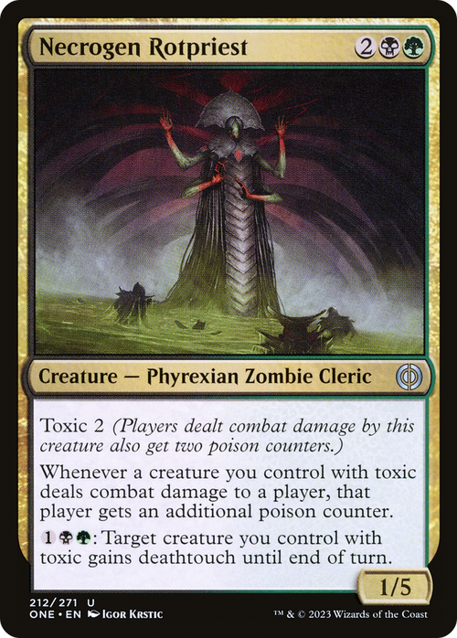 Necrogen Rotpriest (ONE-212) - Phyrexia: All Will Be One