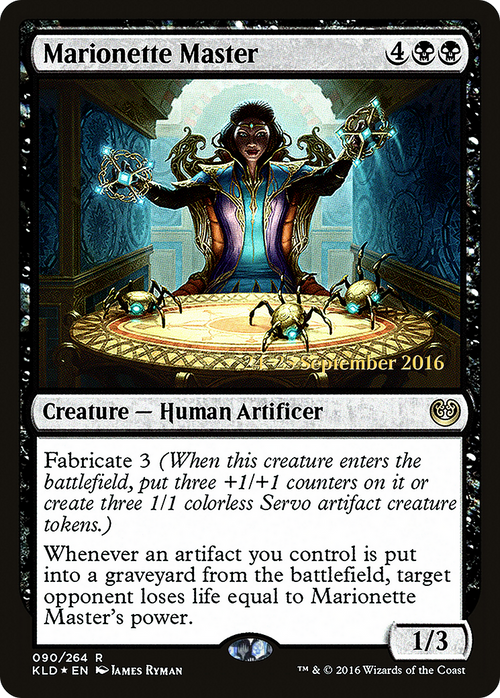 Marionette Master (PRE-90S) - Kaladesh Promos Foil
