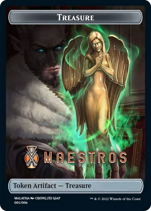 Treasure (PTSNC-001) - Streets of New Capenna Southeast Asia Tokens