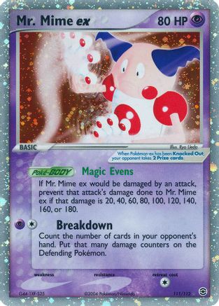 Mr. Mime ex - 111/112/112  FireRed & LeafGreen - Ultra Rare
