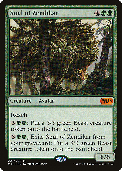 Soul of Zendikar (M15-201) - Magic 2015