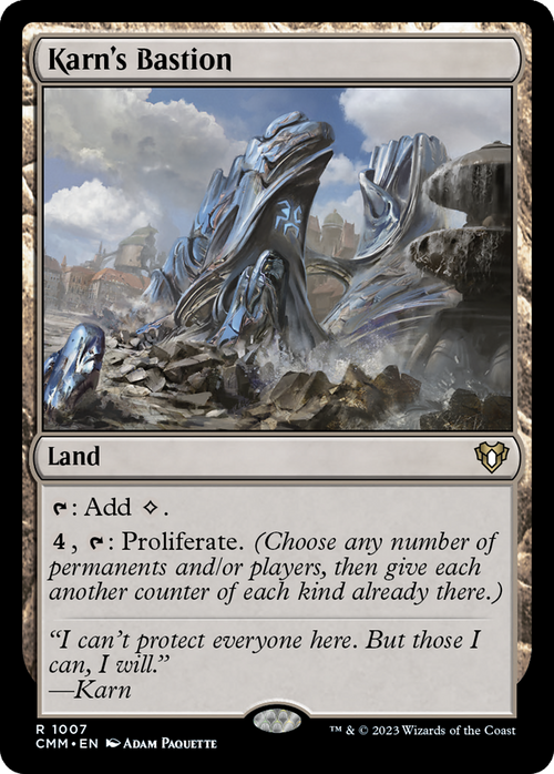 Karn's Bastion (CMM-1007) - Commander Masters