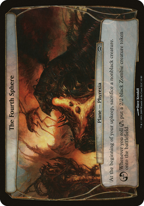 The Fourth Sphere (Planechase) (OVER-011) - Planechase Planes