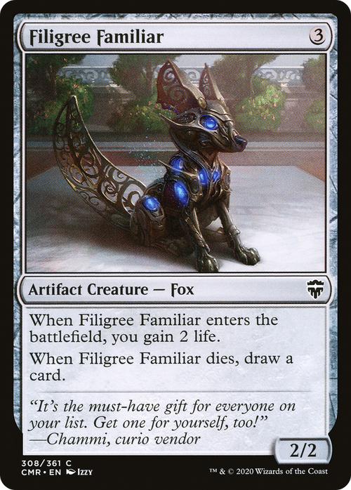 Filigree Familiar (CMR-308) - Commander Legends