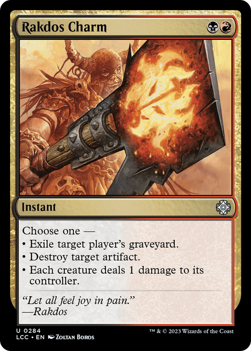 Rakdos Charm (LCC-284) - The Lost Caverns of Ixalan Commander