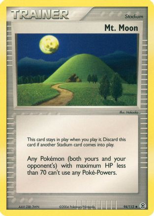 Mt. Moon/112  FireRed & LeafGreen - Uncommon