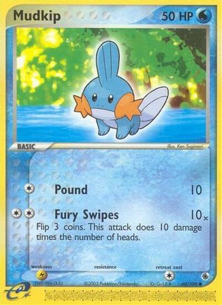 Mudkip 060/109  Ruby and Sapphire - Common