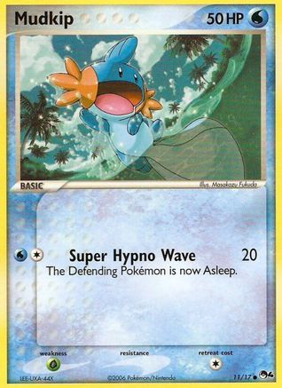 Mudkip 011/017  - Holofoil POP Series 4 - Common