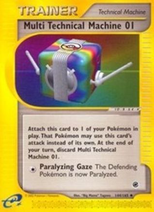 Multi Technical Machine 01/165  - Reverse Holofoil Expedition - Uncommon