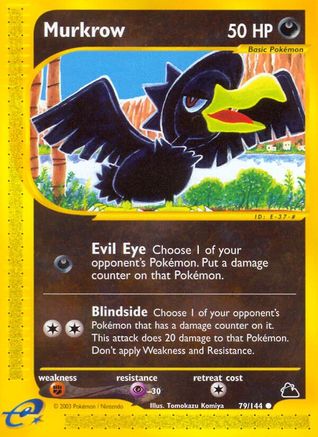 Murkrow/144  Skyridge - Common