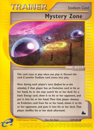 Mystery Zone/144  Skyridge - Uncommon