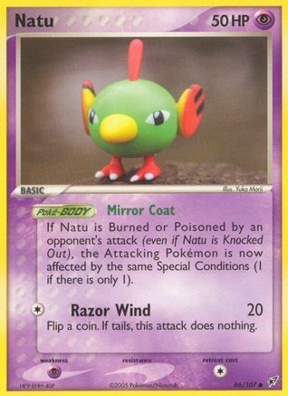 Natu 066/107  - Reverse Holofoil Deoxys - Common