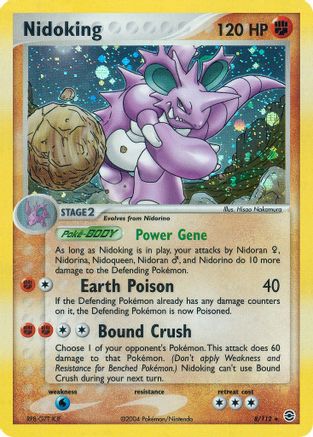 Nidoking/112  - Reverse Holofoil FireRed & LeafGreen - Holo Rare