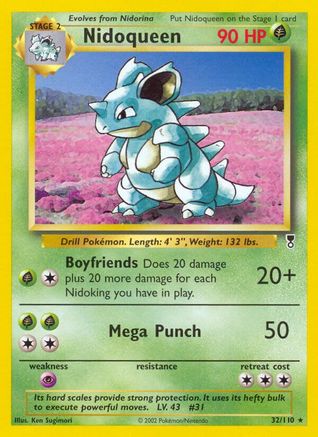 Nidoqueen  Legendary Collection - Rare