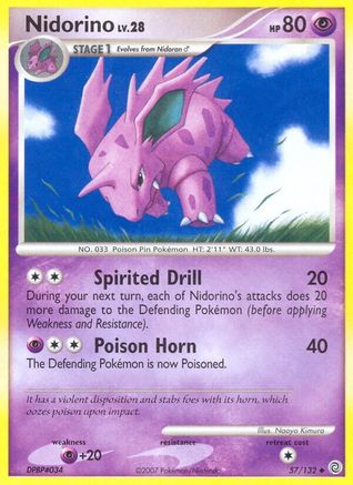 Nidorino 057/132  Secret Wonders - Uncommon