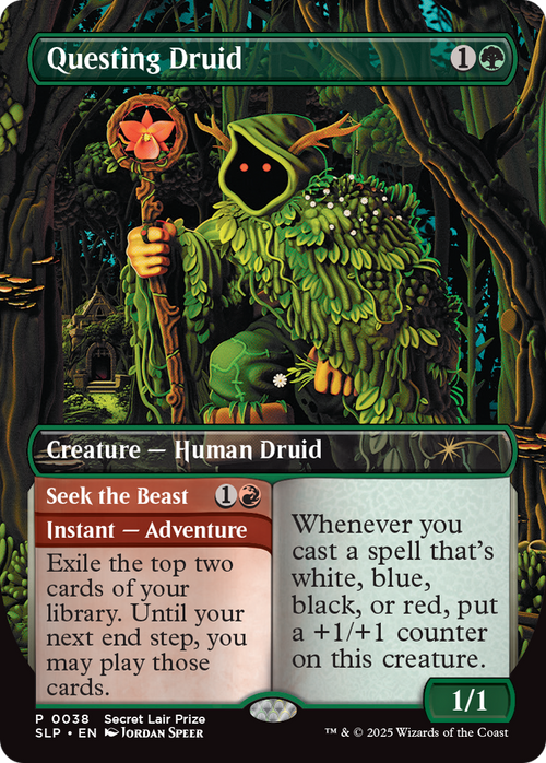 Questing Druid (SLP-038) - Secret Lair Showdown