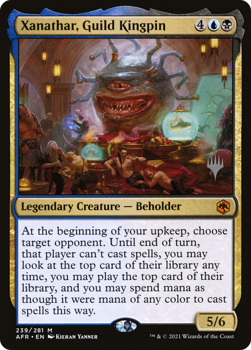 Xanathar, Guild Kingpin (PPAFR-239P) - Adventures in the Forgotten Realms Promos