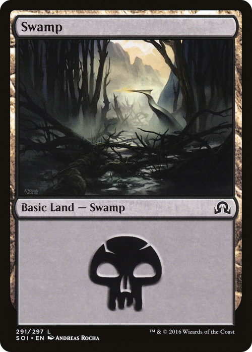 Swamp (291) (SOI-291) - Shadows over Innistrad Foil