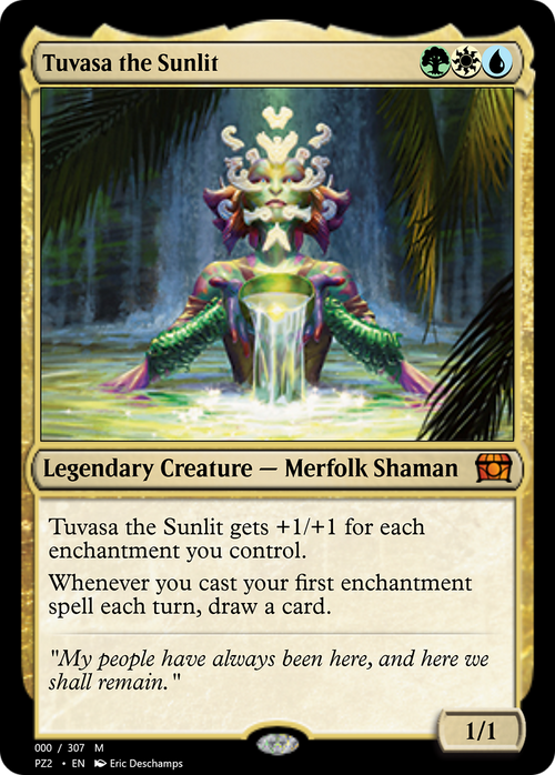 Tuvasa the Sunlit (PZ2-70691) - Treasure Chest Foil