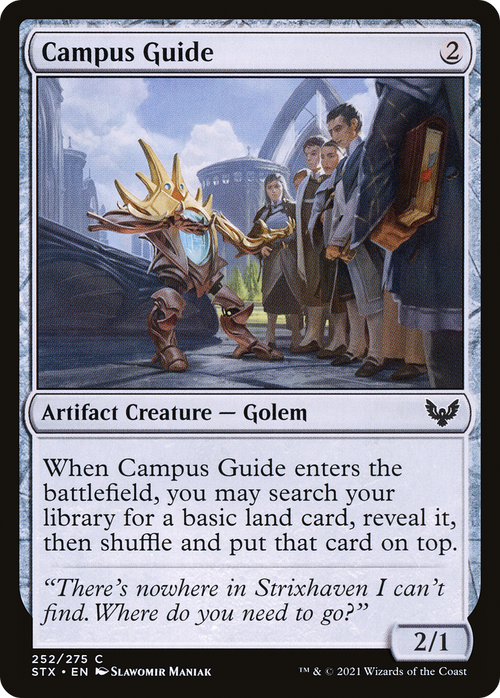 Campus Guide (STX-252) - Strixhaven: School of Mages Foil