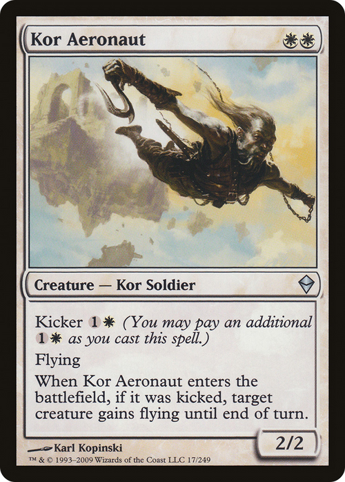 Kor Aeronaut (ZEN-017) - Zendikar Foil