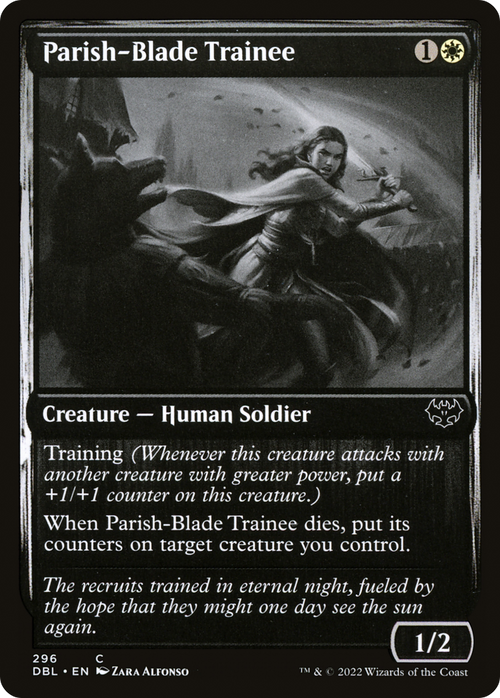 Parish-Blade Trainee (DBL-296) - Innistrad: Double Feature