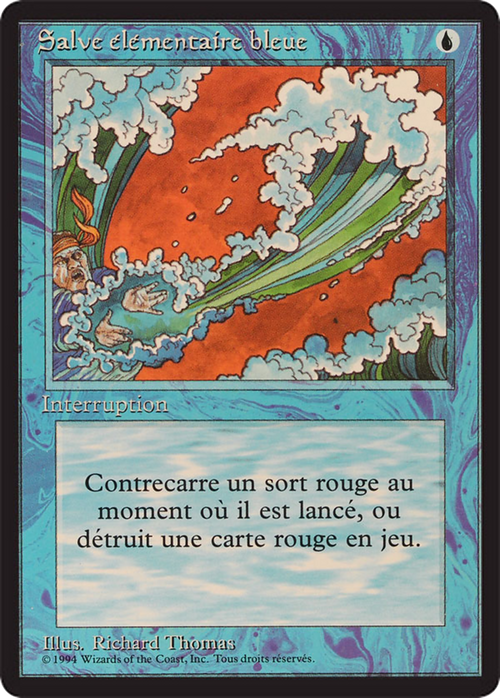 Blue Elemental Blast (FBB-) - Foreign Black Border
