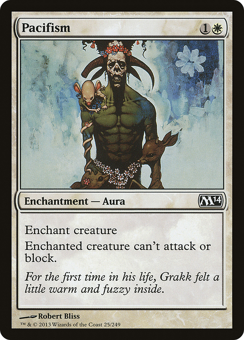 Pacifism (M14-025) - Magic 2014 Foil