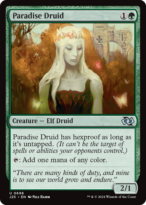 Paradise Druid (J25-698) - Foundations Jumpstart
