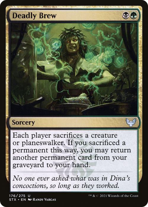 Deadly Brew (STX-176) - Strixhaven: School of Mages Foil