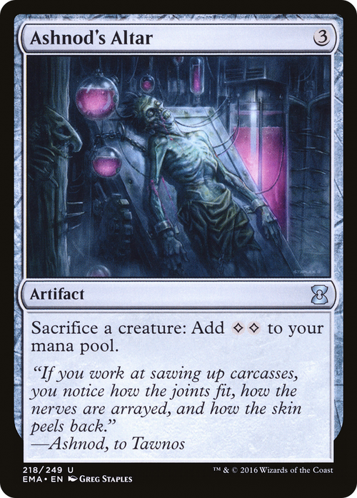 Ashnod's Altar (EMA-218) - Eternal Masters Foil