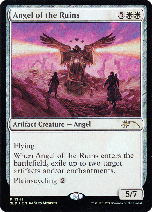 Angel of the Ruins (1343) (SLD-1343) - Secret Lair Drop Foil