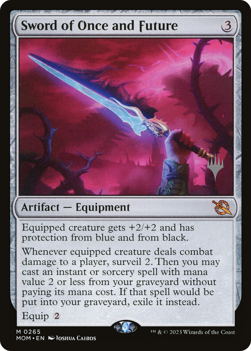 Sword of Once and Future (PPMOM-265) - March of the Machine Promos